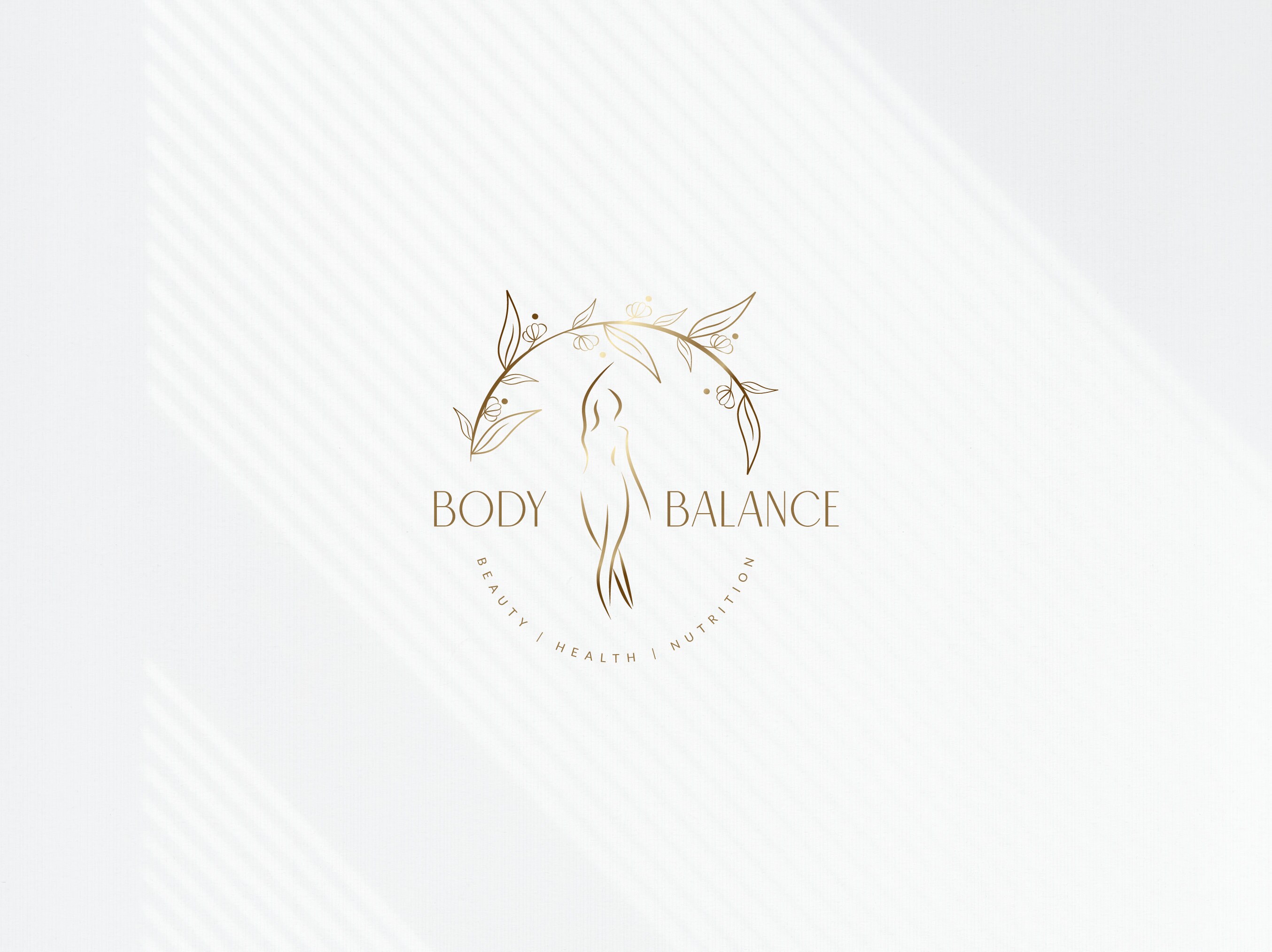 Body Sculpting Logo Design Beauty Logo Design Goddess Logo Etsy