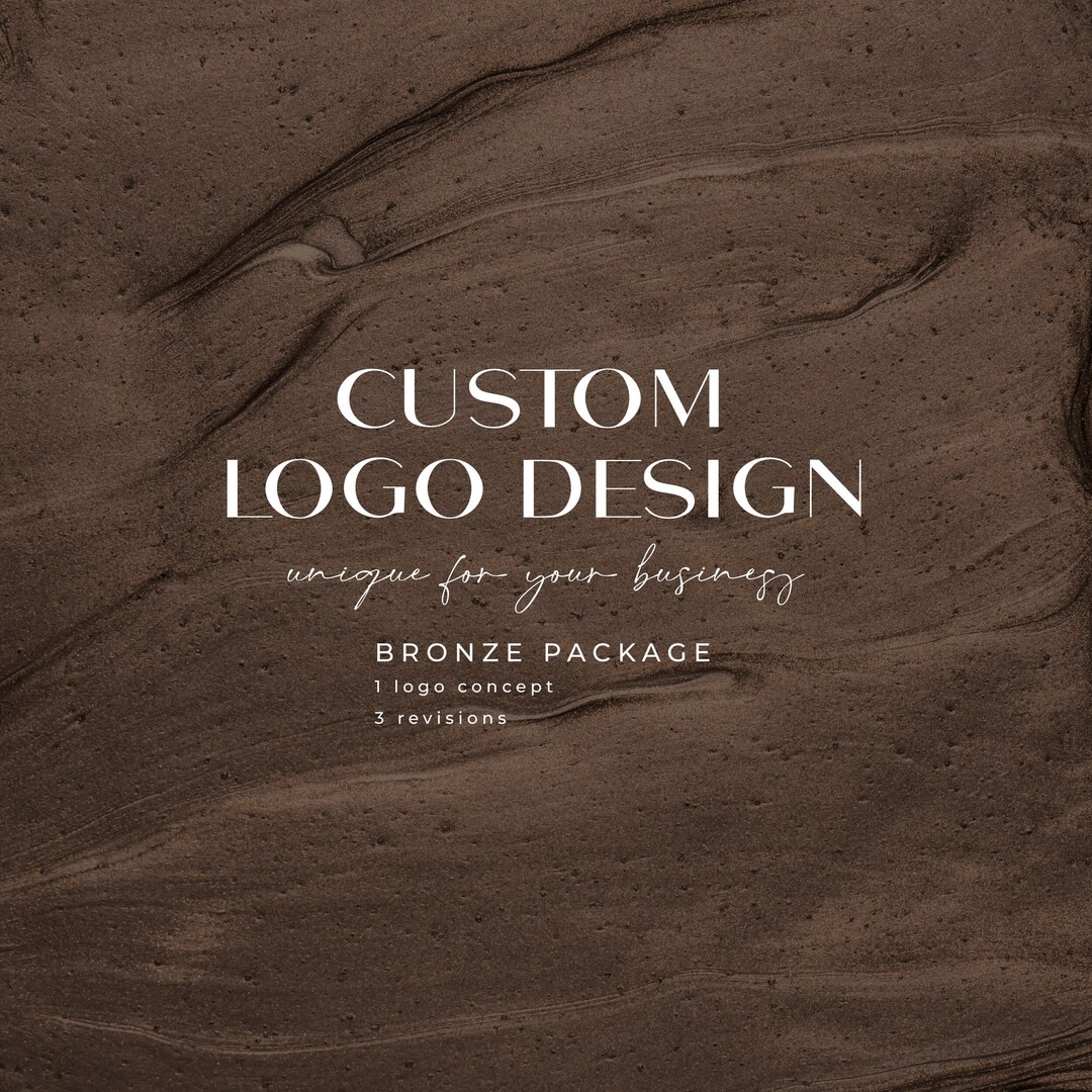 Custom Logo Design Personalized Logo Design for Your Business Bronze