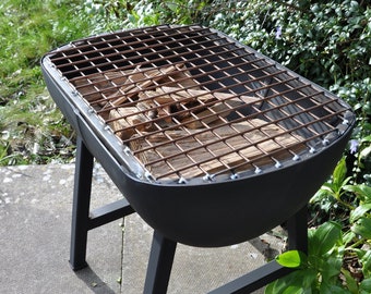 Ognisko przemysłowe i grill - The Explorer - Prezent dla miłośników natury - Ognisko - Prezent kempingowy - BBQ - Grill