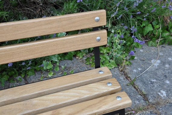 Childs Garden Bench oak Wood playroom Bench hallway Bench outdoor