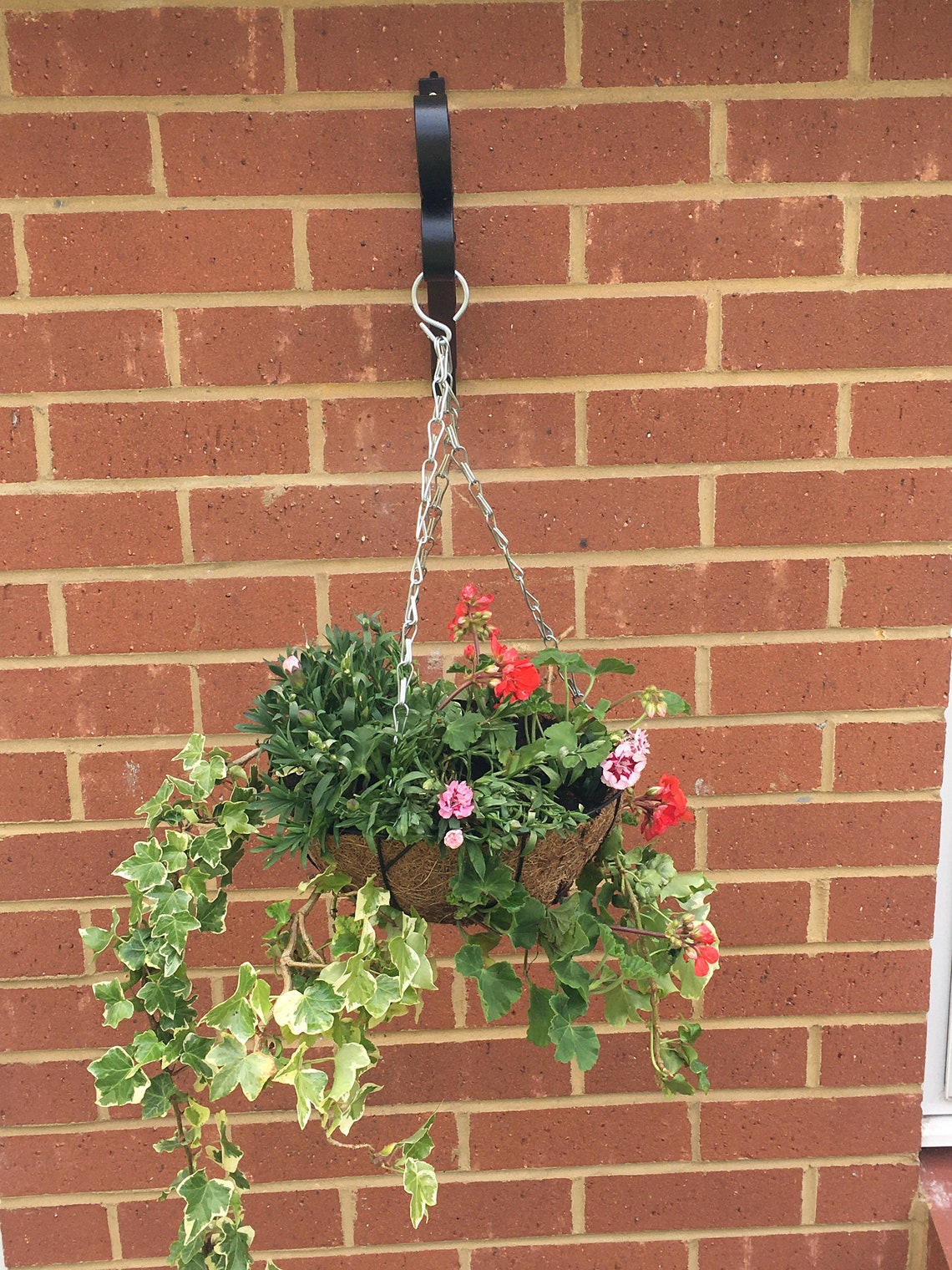 Hanging Basket Brackethanging Flower Basket Bracketwall Etsy UK
