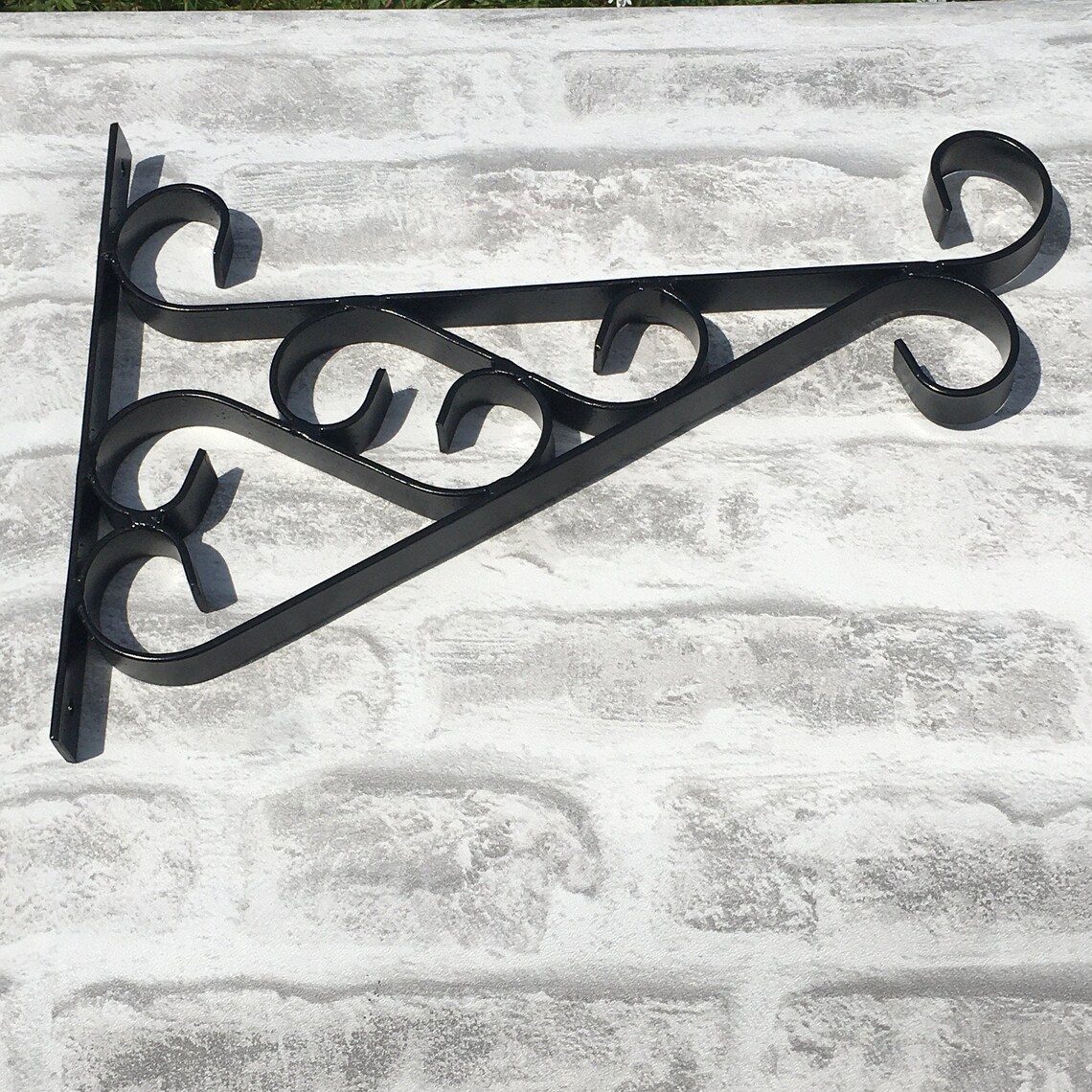 Hanging Basket Brackethanging Flower Basket Bracketwall Etsy UK