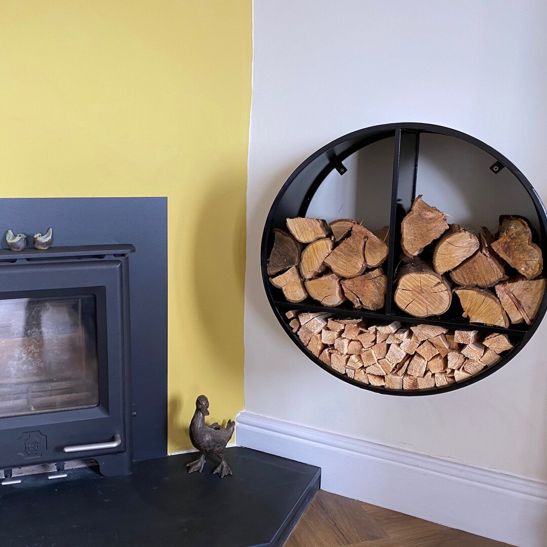 Wall log holder hotsell