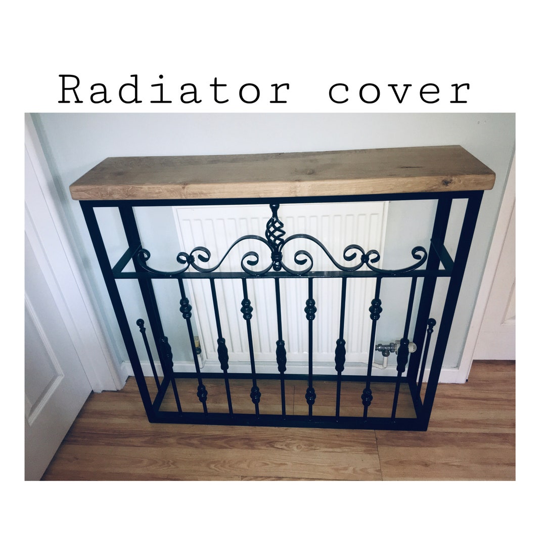 Hall Console Radiator Covers Radiator Cover-oak Shelf-hallway Console-radiator Screen-decorative ...