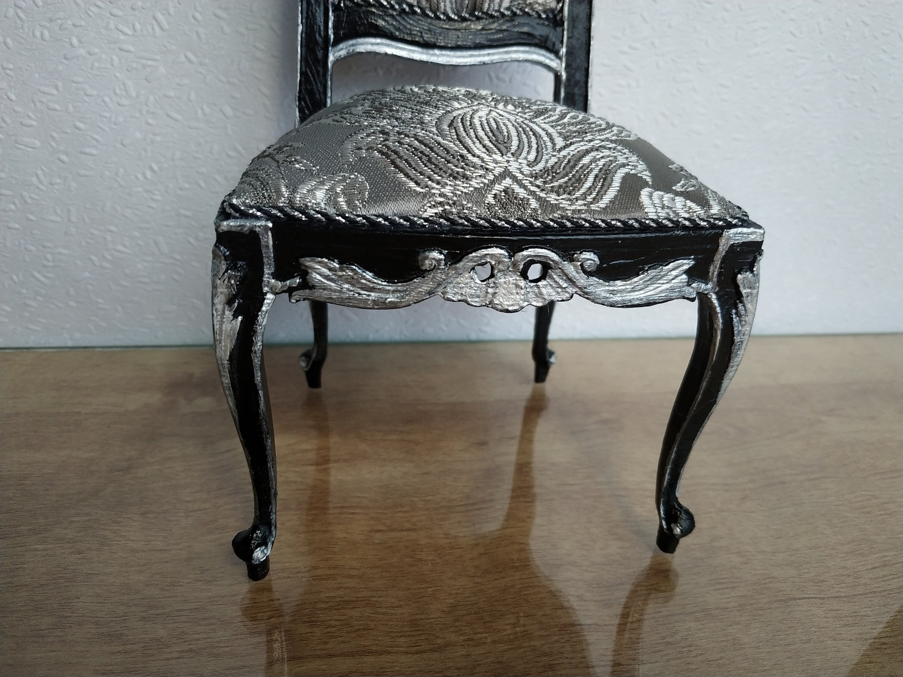 Classical doll chair 1/4 scale BJD doll furniture Etsy