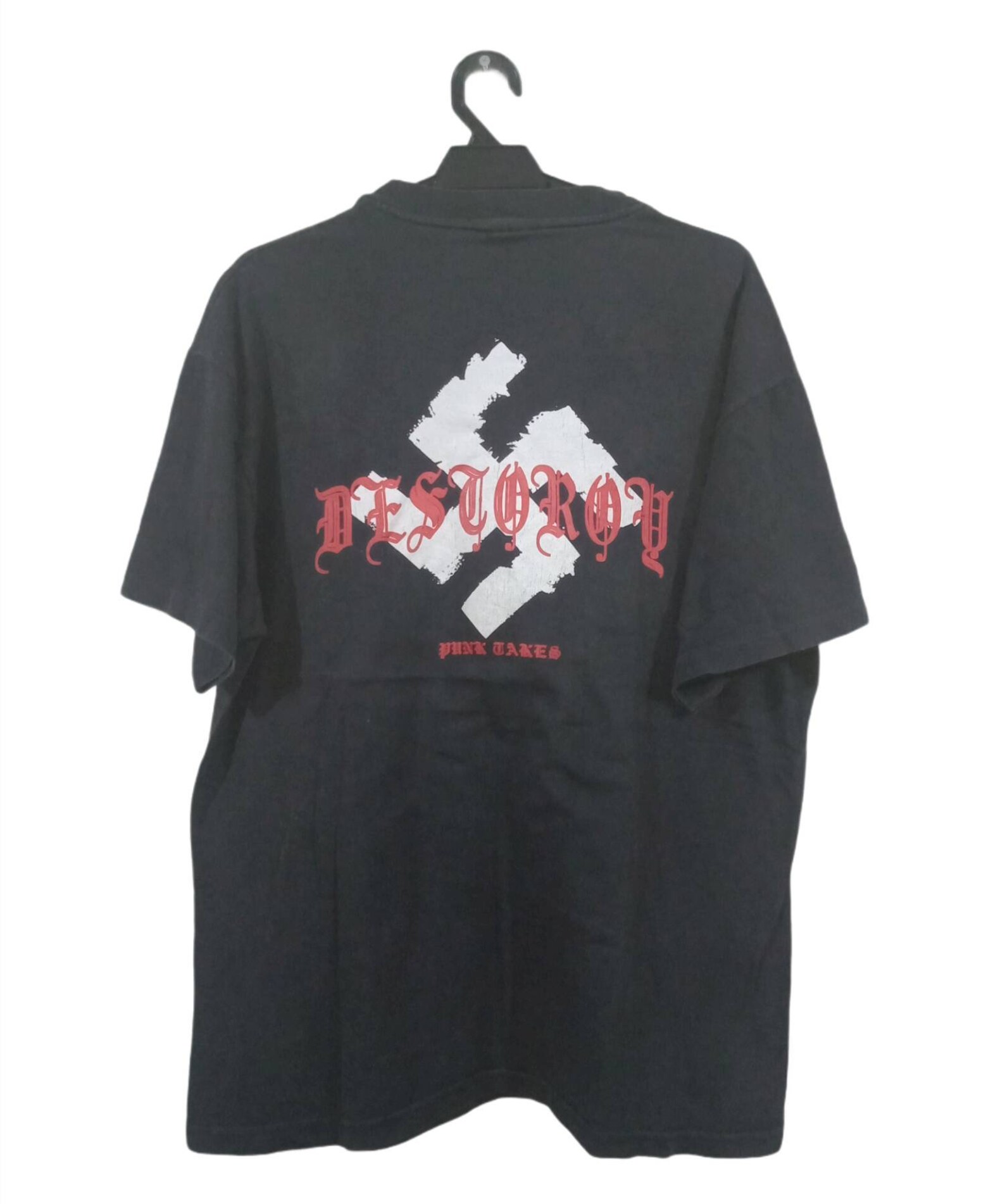 Vintage 90's Destroy Punk Tshirt | Etsy