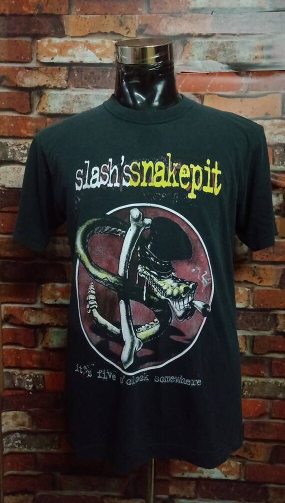 Vintage SLASH guns and roses promo shirt