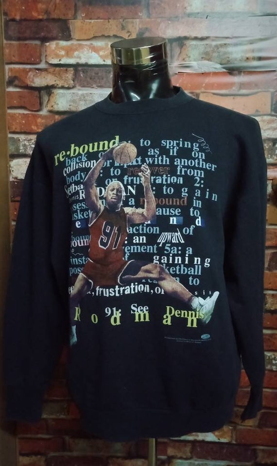 Vintage 90's Dennis Rodman Sweatshirt L size