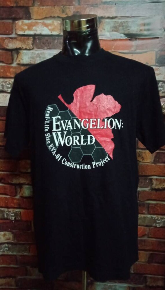 Vintage 90's Evangalion Manga Anime Shirt