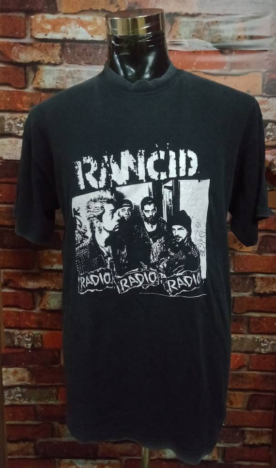Vintage 90's Rancid Punk Band Tshirt