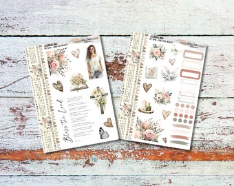 Christian Journaling Sticker Kit 116, Planner Stickers for Bible Study ...