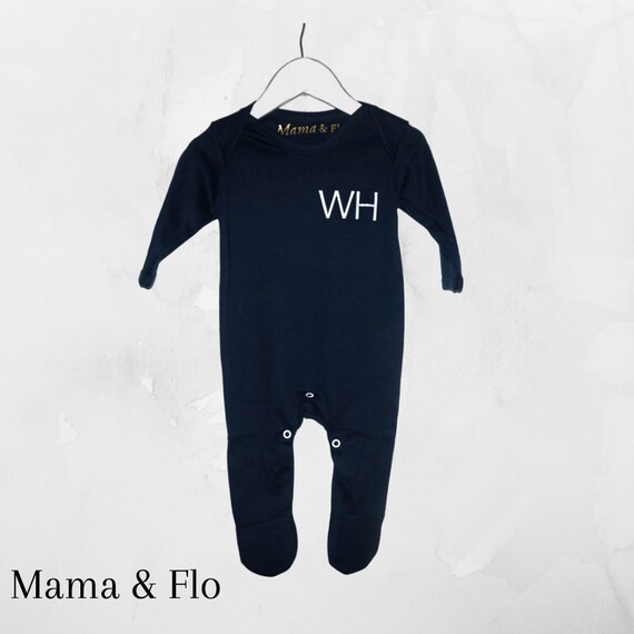 personalised baby romper suit