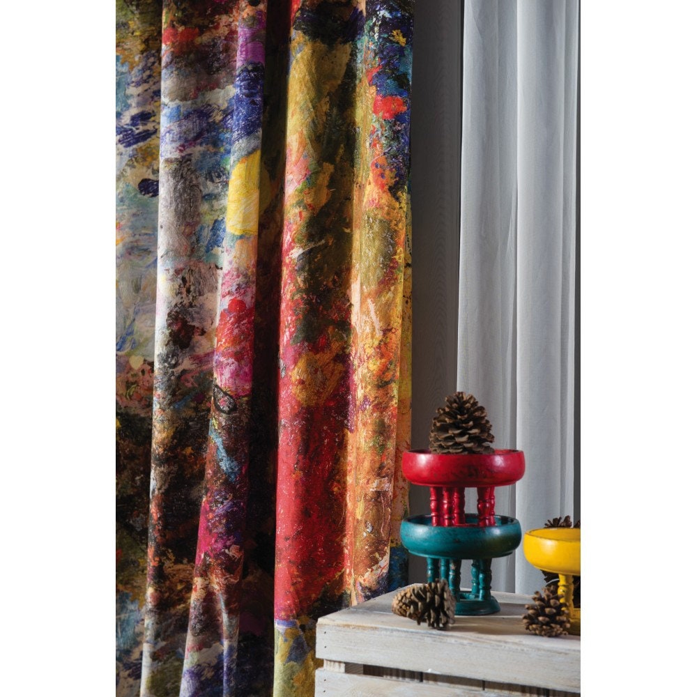 Panneau Draperie Coloré.