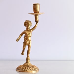 80s Angelot Candle Holder