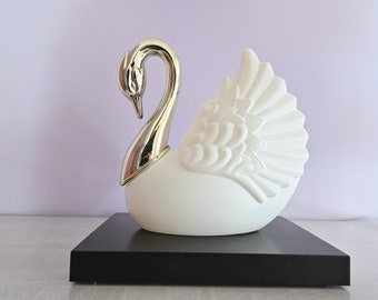 Swan lamp Showa Retro G-133