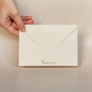 Envelope sand color