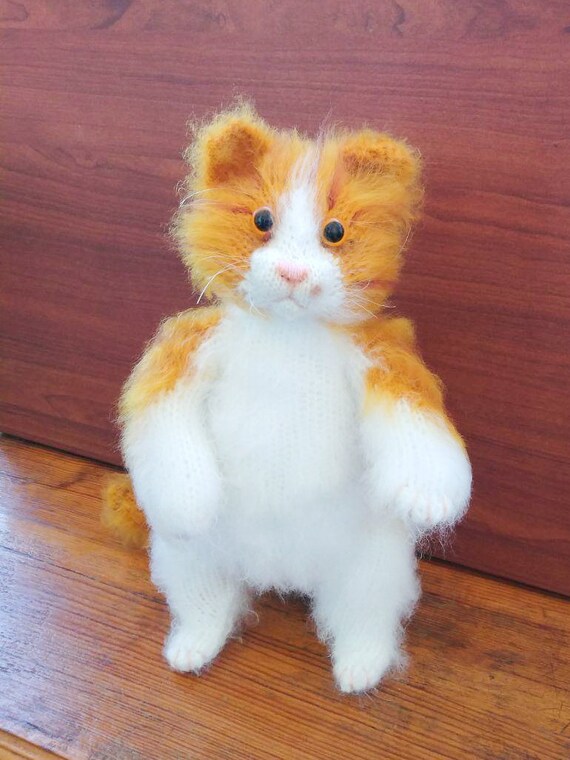 ginger cat soft toy