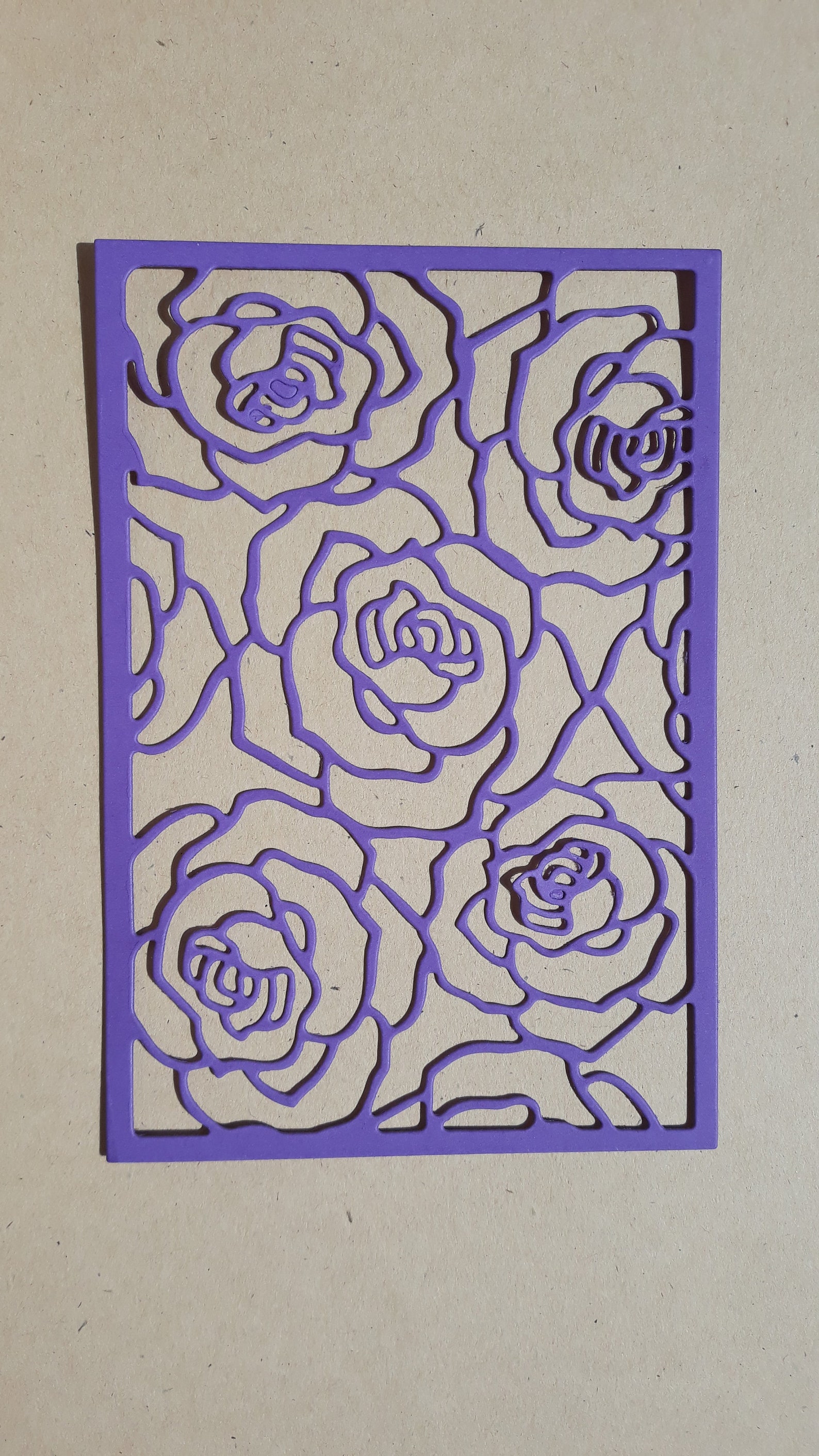 Paper Mat Roses Die Cut Die Cut Roses Roses Shapes for Etsy