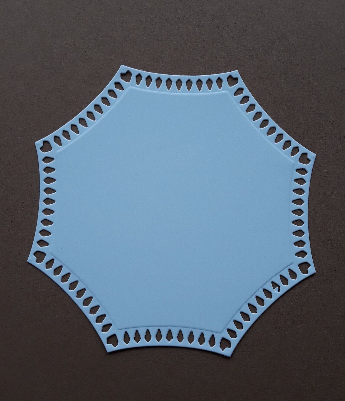2 Sets of Large Hexagon Frames Paper Die Cuts for Etsy