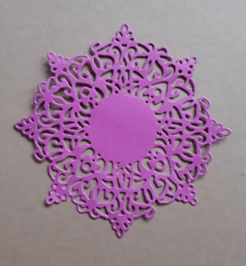 Set of 7 Different Paper Doilies Paper Doilies Die Cut Etsy