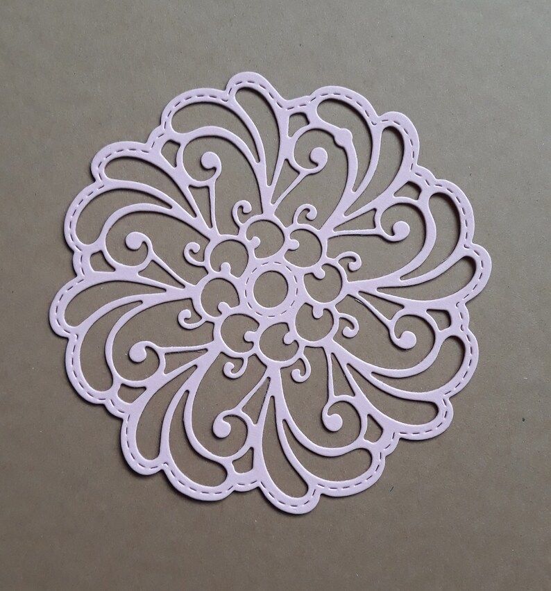 Set of 7 Different Paper Doilies Paper Doilies Die Cut Etsy