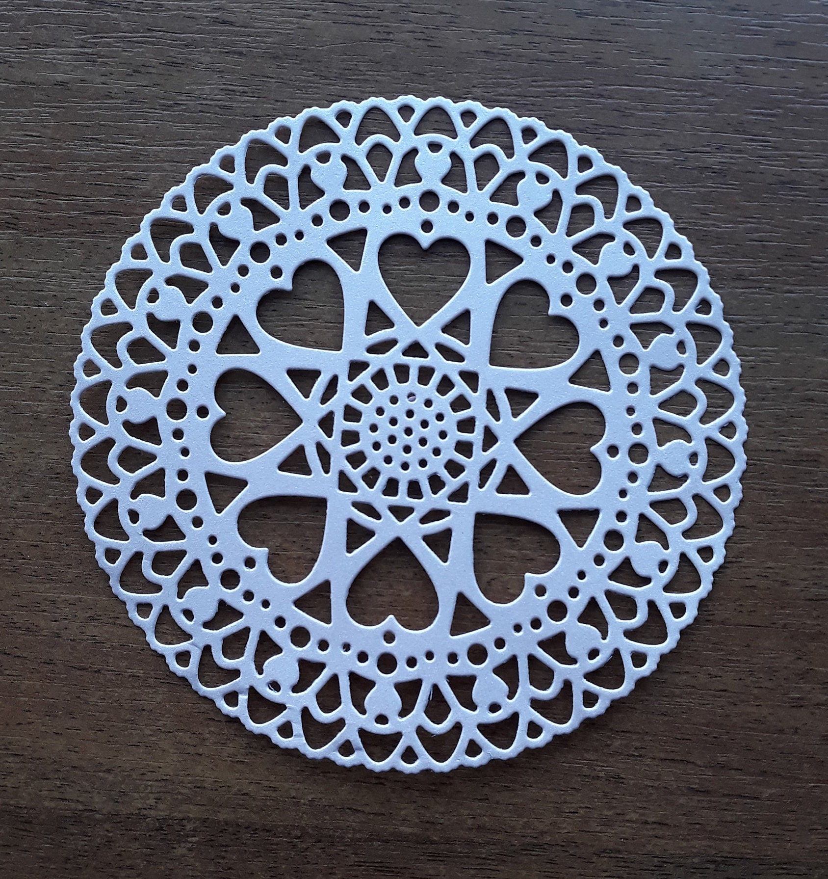 Set of 7 Different Paper Doilies Paper Doilies Die Cut Etsy