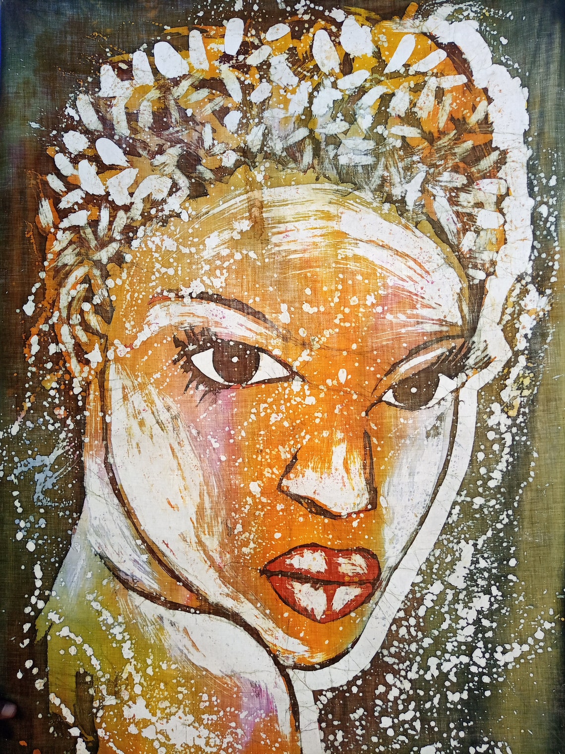 Extra large Wall Art African beauty painting African Etsy