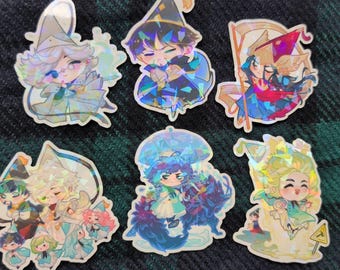 Witch Hat Atelier Coco Agott Qifrey Olruggio Easthies holo stickers