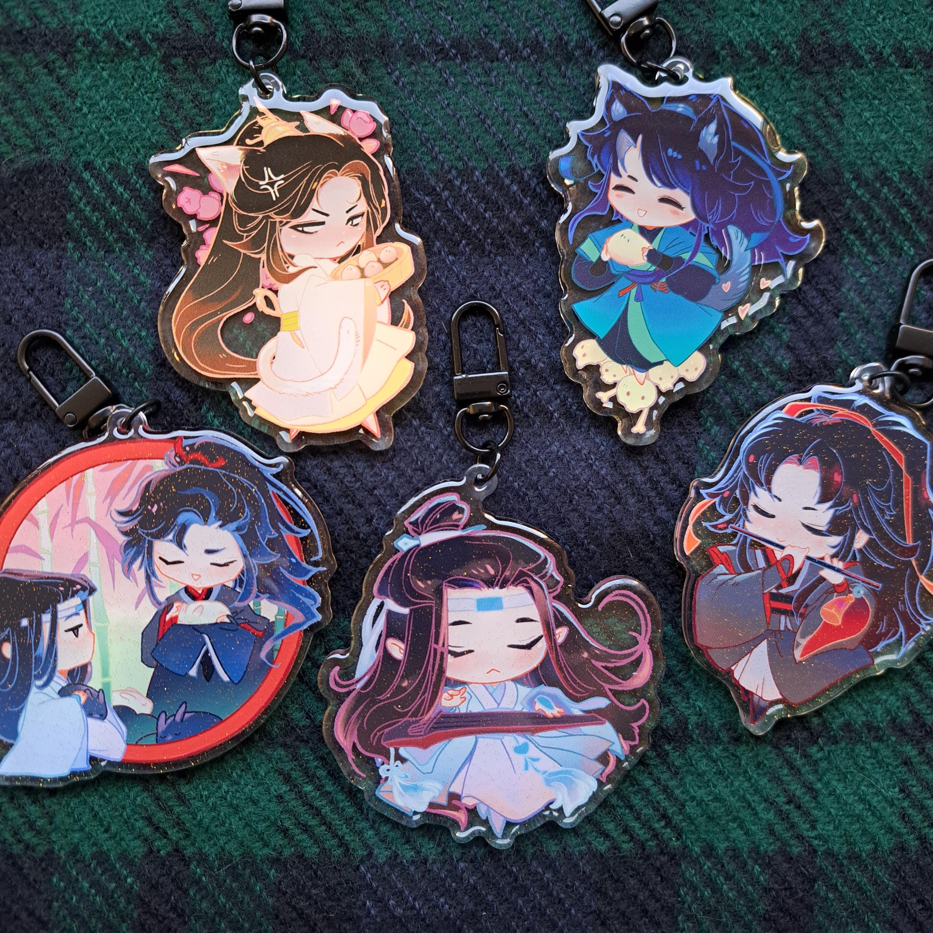 Danmei Schlüsselanhänger Charms (2HA, MDZS)