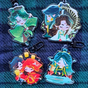 Pingentes de chaveiro danmei TGCF