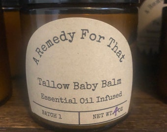 Tallow Baby Balm - 4 ounces