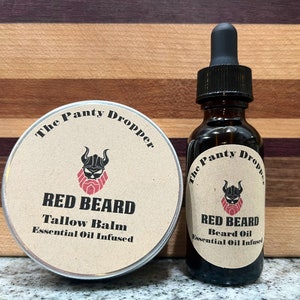 Beard Oil & Balm Set // Beard Care // Essential Oil Infused