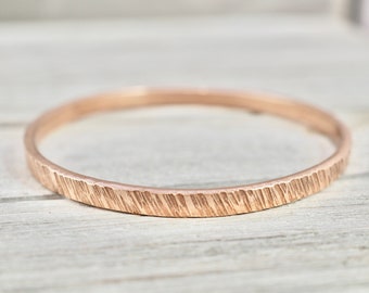 Wide hammered copper bangle | Pure copper bangle | Wide copper bangle | Handmade copper Jewellery | Copper bracelet | Copper wedding gift