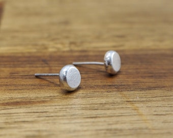 Tiny solid 925 silver studs | Recycled sterling silver earrings | simple silver studs | Mothers day gift | Gift for her| Gift for mum