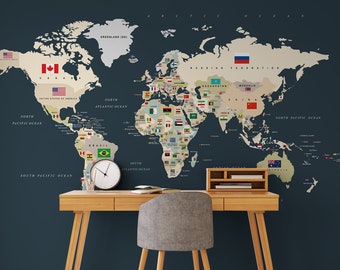Glamorous Removable Peel N Stick Wallpaper Wall By Wallartica