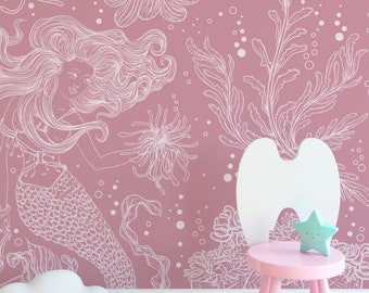 Glamorous Removable Peel N Stick Wallpaper Wall By Wallartica