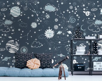 Kids Wallpaper Etsy