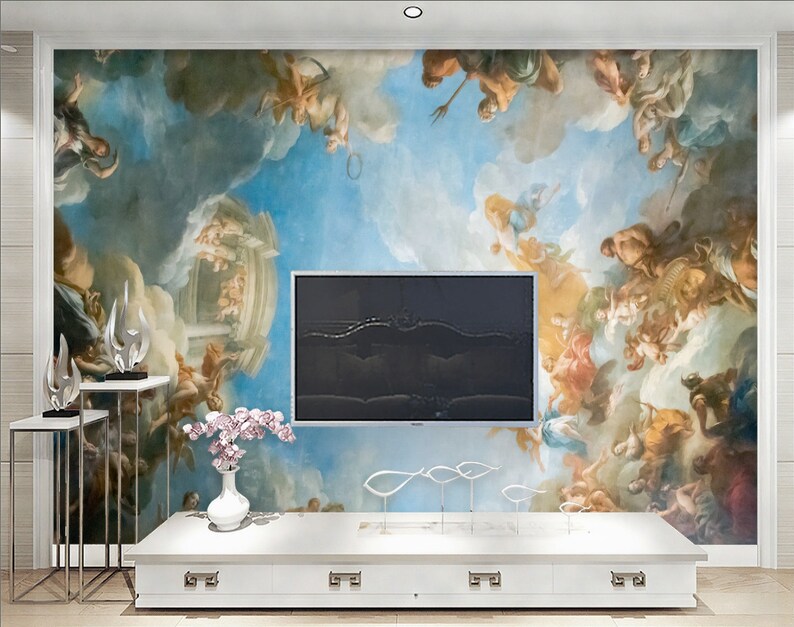 Renaissance Art Wallpaper Medieval Wall Murals European Home Etsy