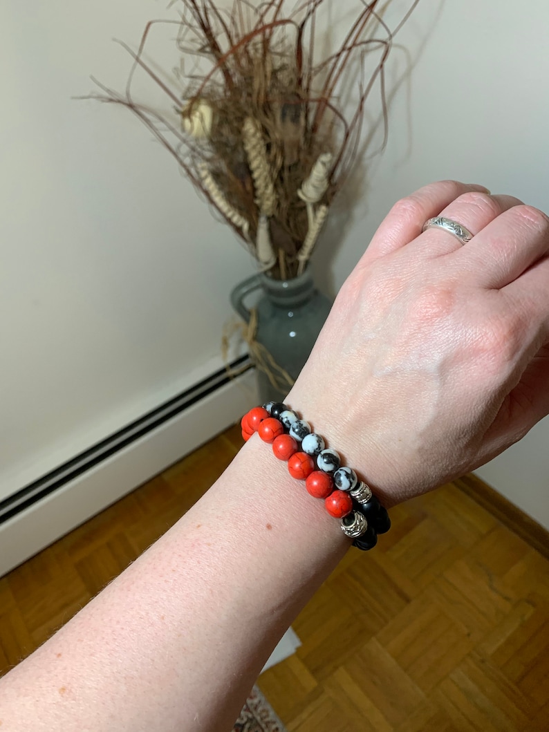 10mm Red Jasper Bracelet
