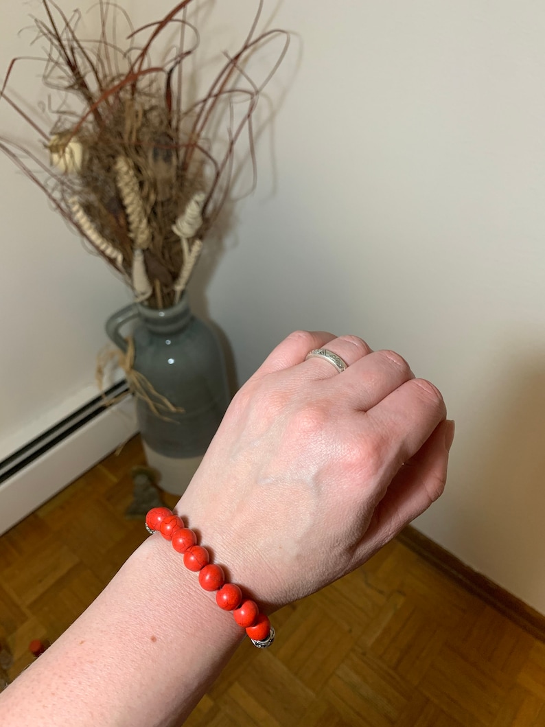 10mm Red Jasper Bracelet