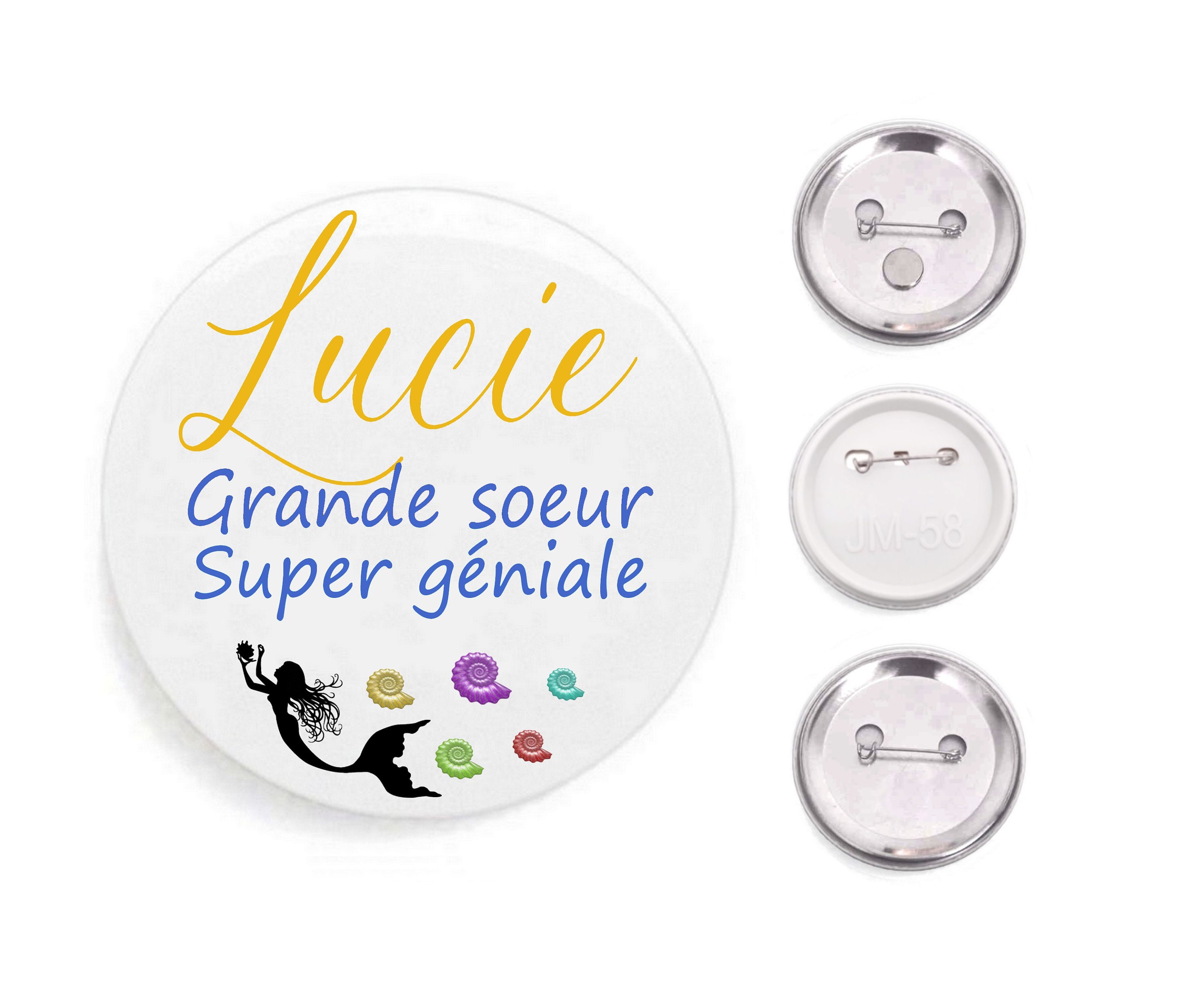 Badge cadeau Super grande soeur – FPM magnet