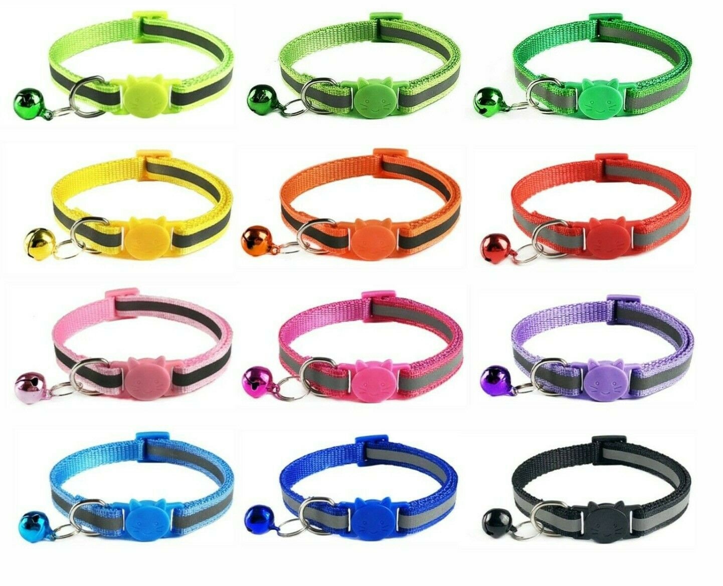 high vis cat collar