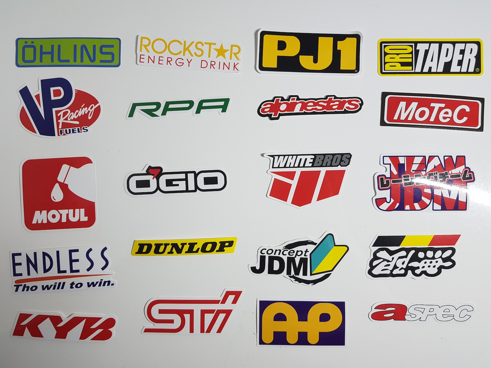 100PCS Rally Stickers Pack Car Motorcycle Racing Motocross | Etsy