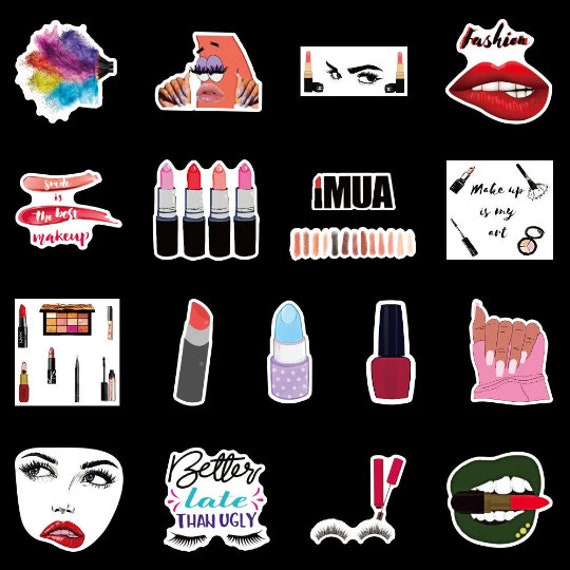 100 PCS Preppy Stickers Pink Stickers Pack, Aesthetic Stickers