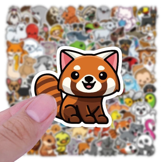 Lot De 50 Autocollants Pour Hoe De Toilette - En Vinyle Iperéable