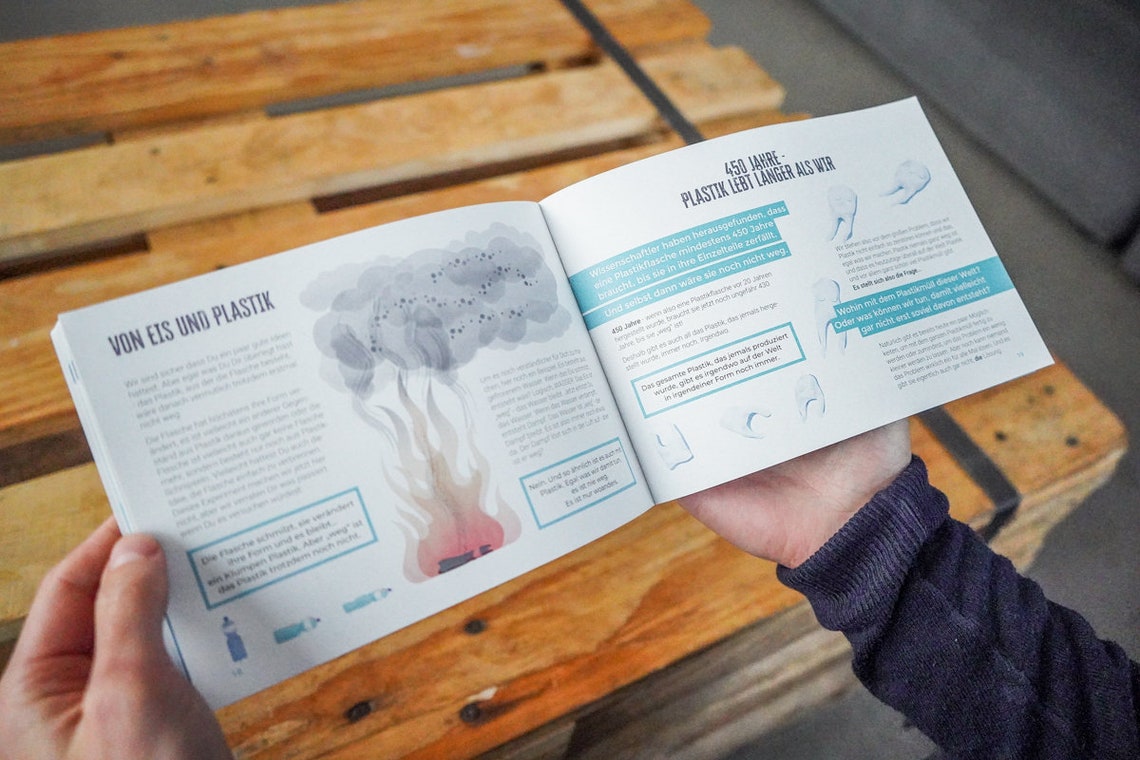 Ocean Child Plastic Waste Book for Kids Discover the Plastic Etsy