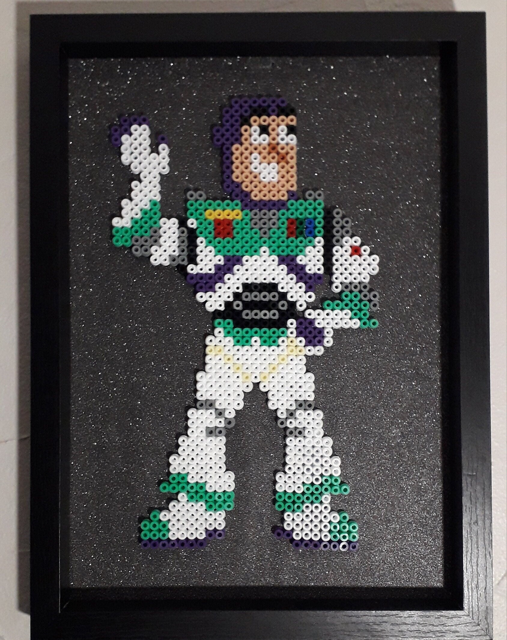Cadre Pixel Art Ranger de L'espace