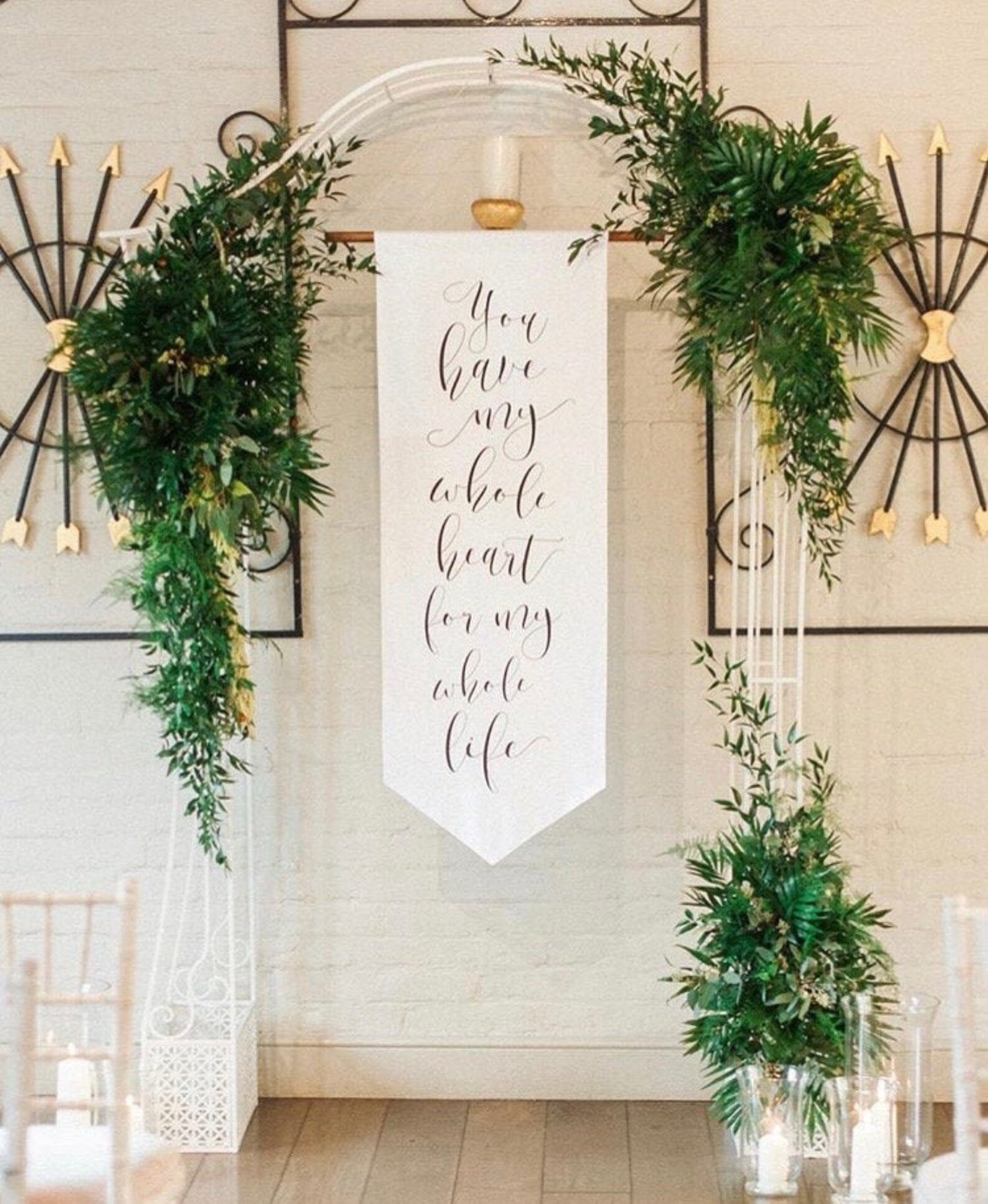 Customizable Wall Hanging Fabric Sign for Wedding Fabric Etsy