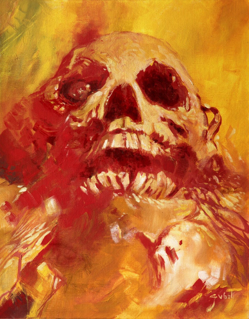 Aeons Beyond The Grave Sv Bell art print