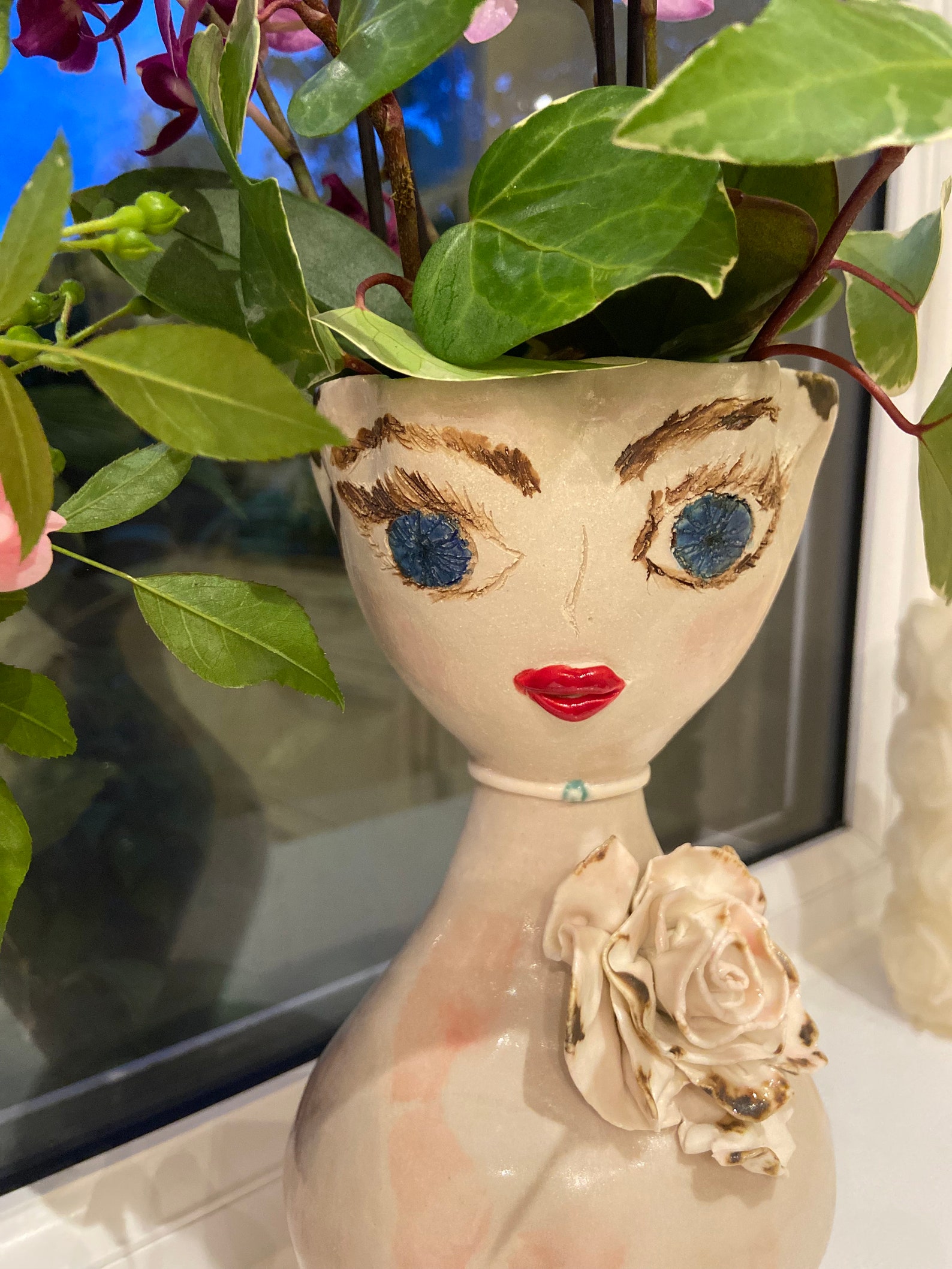 Handmade Dolly Flower Planter Etsy.de